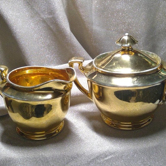 Noritake Other - VTG Noritake Sugar Bowl Creamer Hand Painted Japan Noritake Other - VTG Noritake Sugar Bowl Creamer Hand Painted Japan